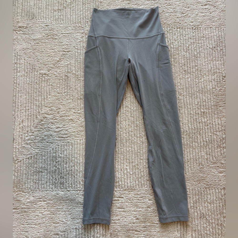Women’s Lululemon Align High Rise Pant with Pockets 25" Gray Size 4